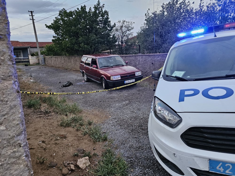 Konya'da cinayet! Tartıştığı eşine ateş etmek isterken araya giren kızını öldürdü