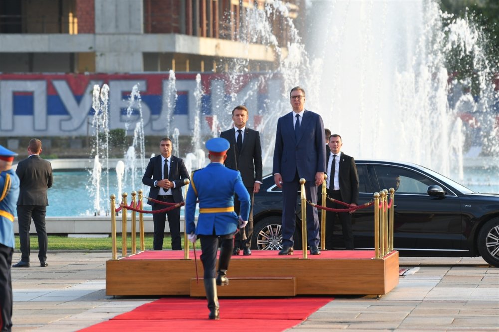 Fransa Cumhurbaşkanı Macron: "Sırbistan'ın yeri kesinlikle AB'dir"