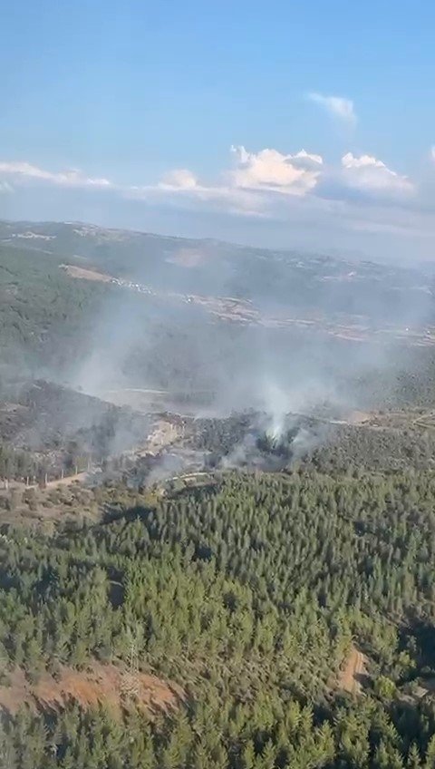 Bursa’da çıkan orman yangını kontrol altına alındı