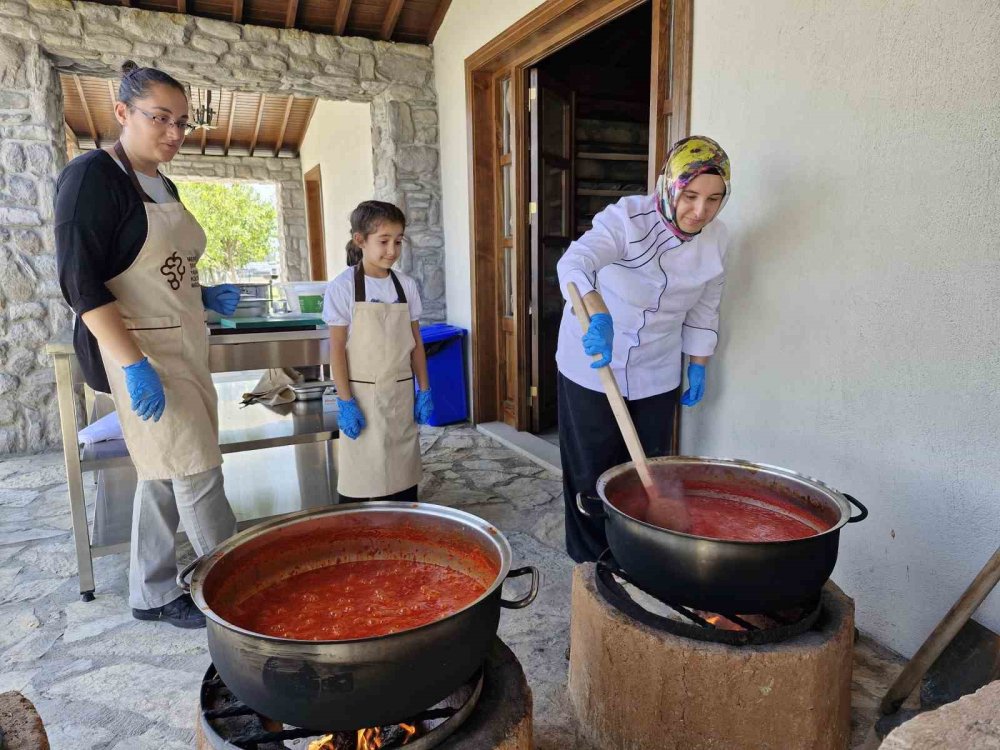 Müze Meram Yemek Atölyesinde hazırlıklar yapıldı