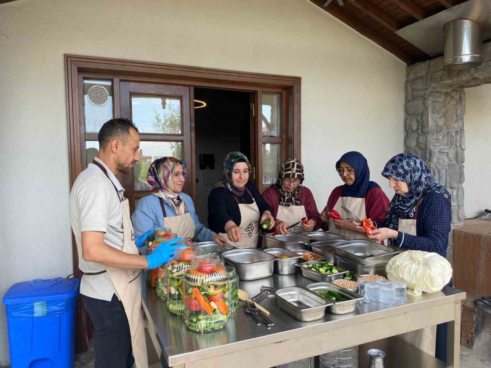 Müze Meram Yemek Atölyesinde hazırlıklar yapıldı