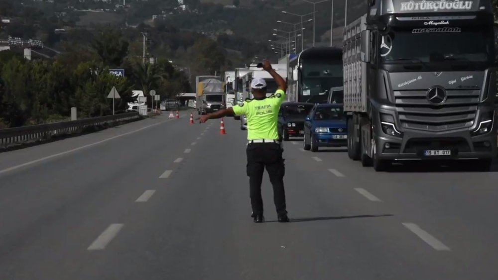 466 bin sürücüye işlem yapıldı