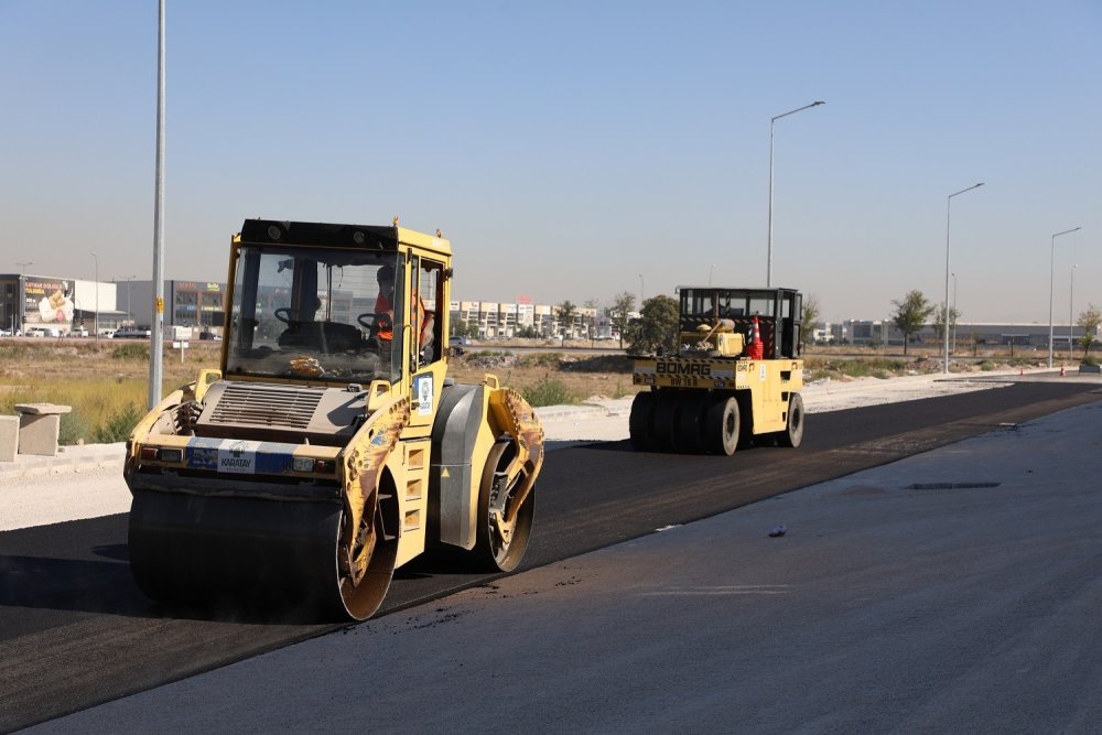 Karatay’da asfalt çalışmaları sürüyor