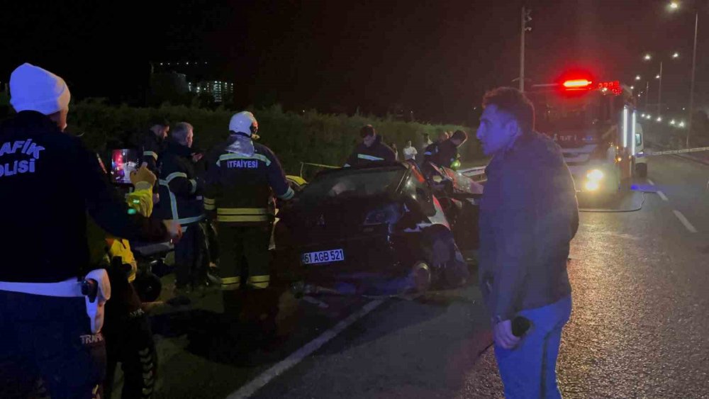 Tekirdağ'da feci kaza: 1 ölü, 1 yaralı