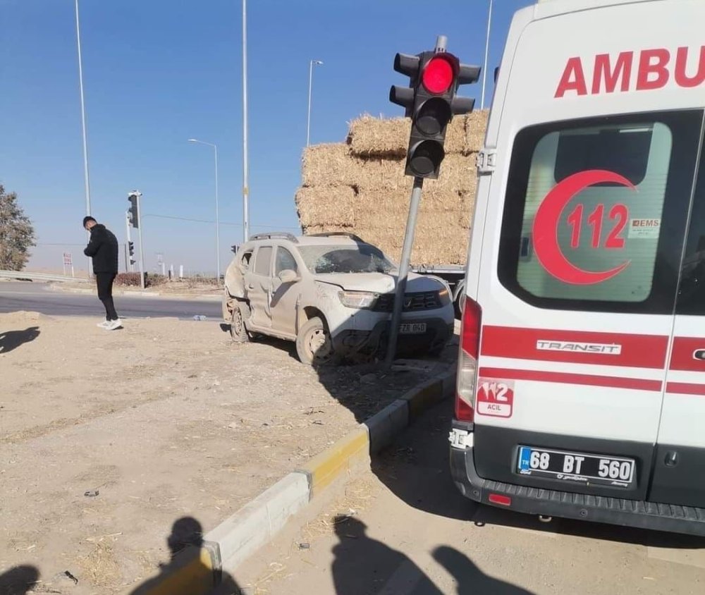 Aksaray- Konya yolunda kaza: Yaralılar var