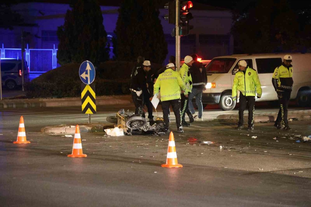 Konya merkezde kaza! Motosiklet sürücüsü hayatını kaybetti