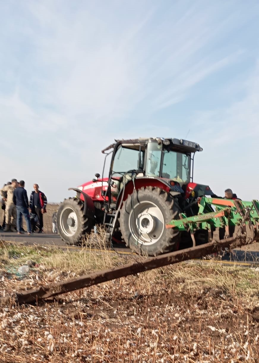 Diyarbakır'da devrilen traktörün sürücüsü öldü