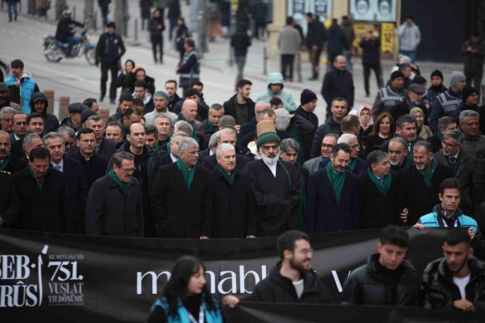 Konya’da "Muhabbet Vakti" yürüyüşü gerçekleştirildi