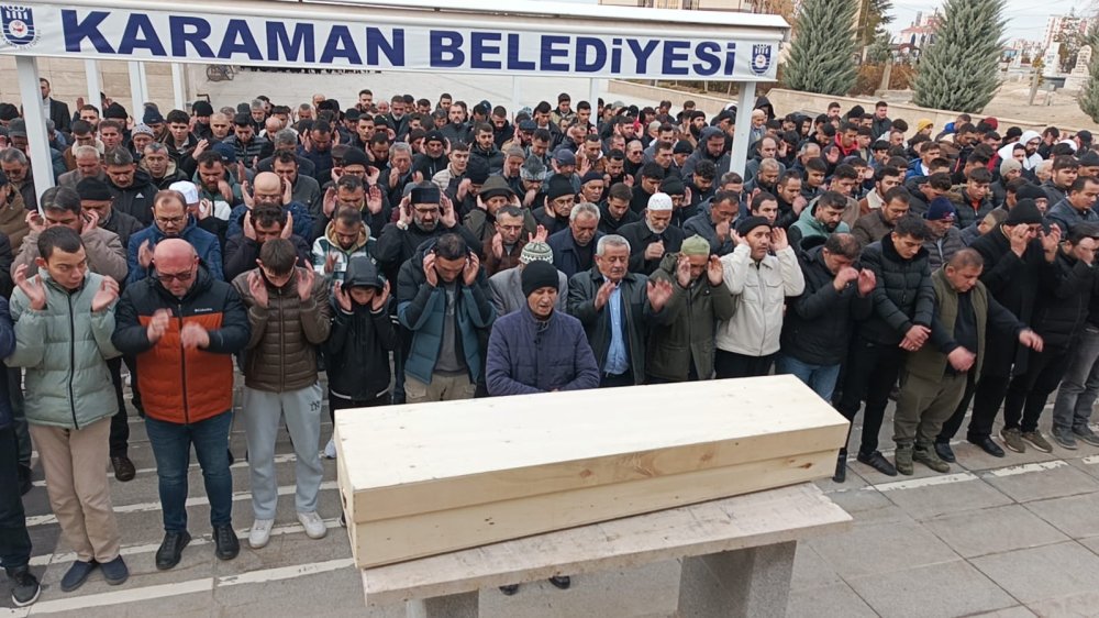 Konya'da öldürülen Eren, son yolculuğuna uğurlandı