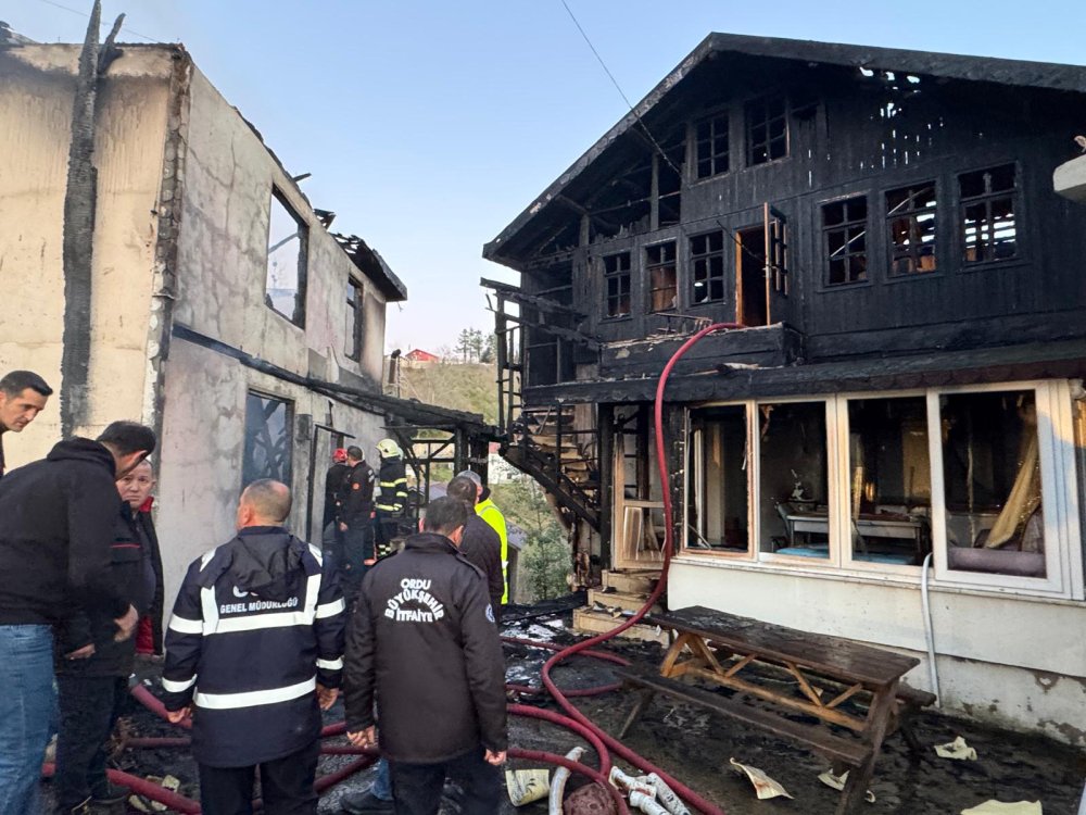 Ordu’da sobadan çıkan yangın can aldı