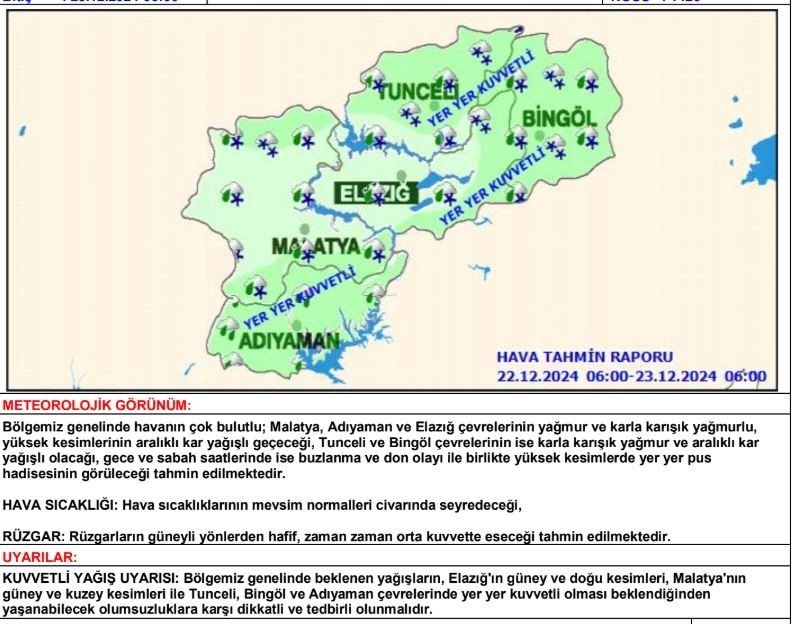 Meteorolojiden 5 il için kuvvetli yağış uyarısı