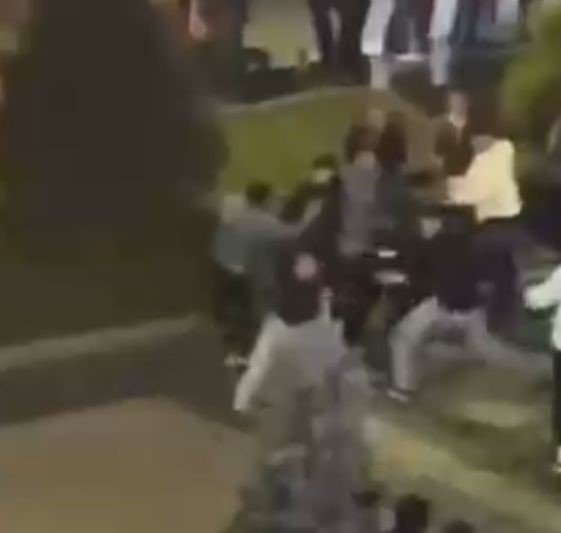 Konya'da tekmeler konuştu! Yeni yıla kavga ederek girdiler