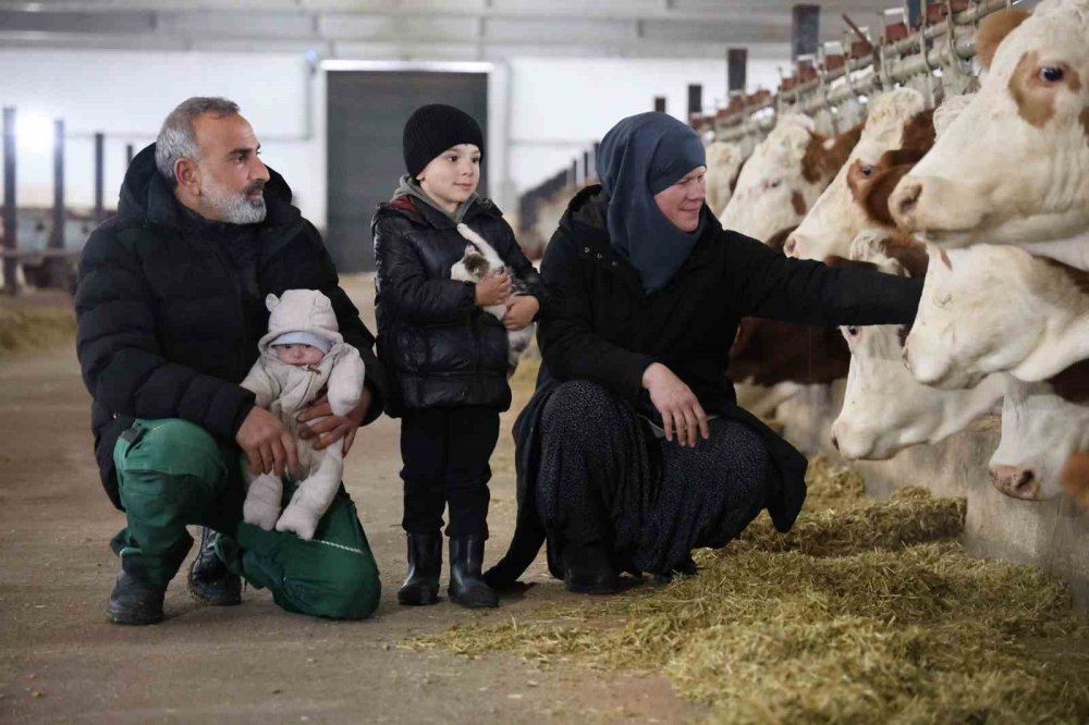 Avrupa'da böyle bir destek yok! Türkiye'ye dönüp çiftlik kurdu, tonlarca üretim yapıyor