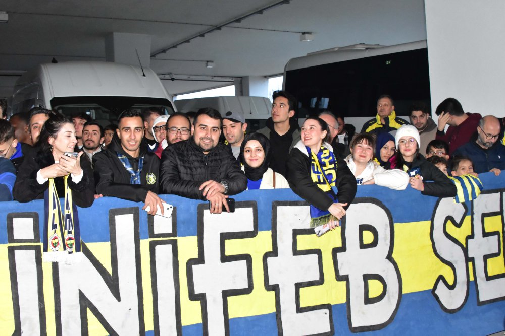 Fenerbahçe kafilesi Konya'da