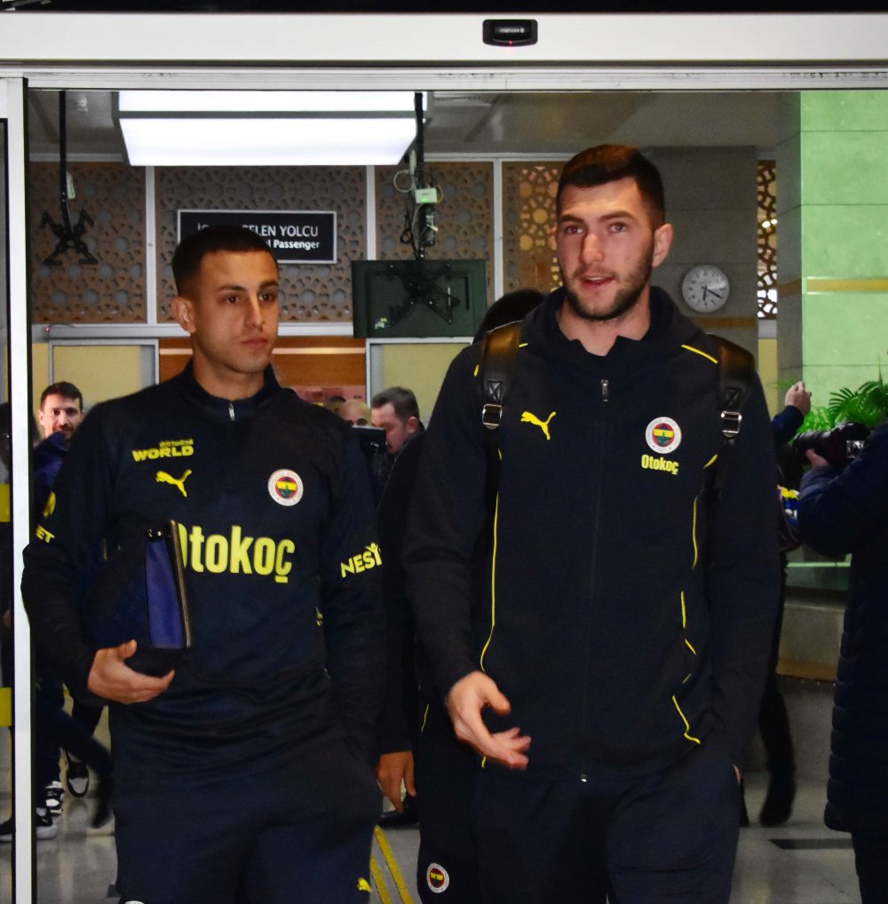 Fenerbahçe kafilesi Konya'da