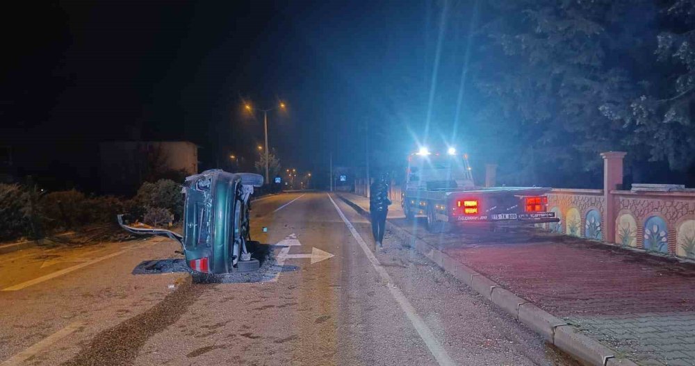 Hurdaya dönen otomobilin sürücüsü öldü