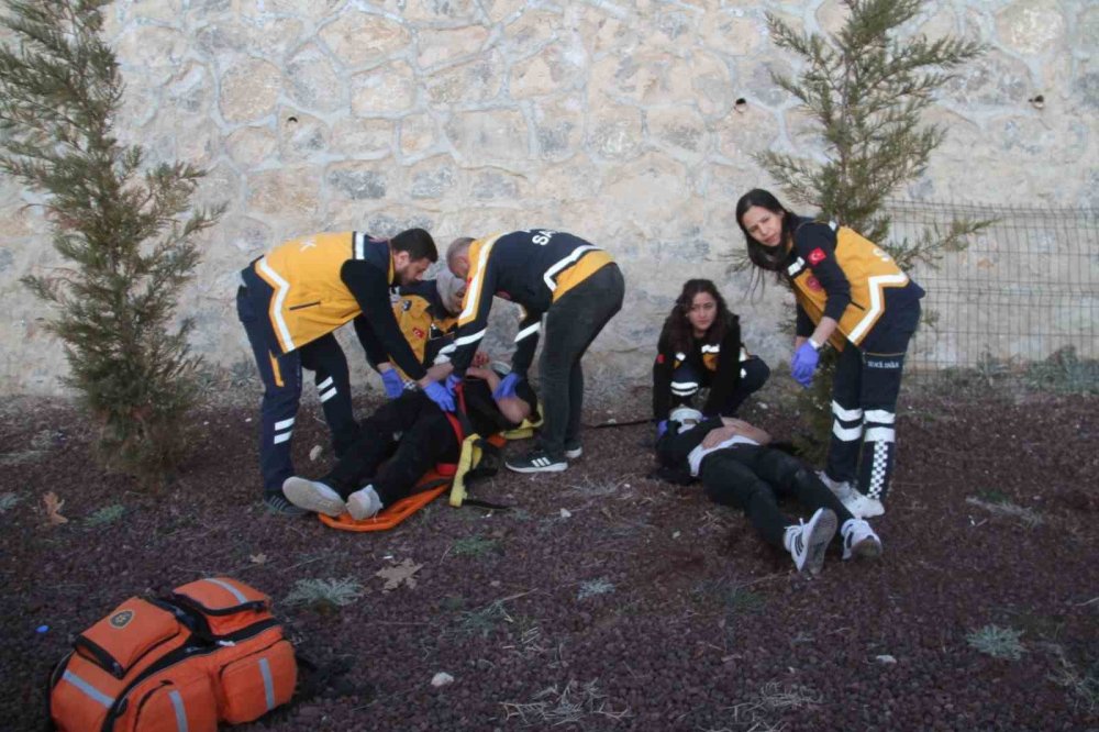 Konya'da fotoğraf çektirmek isterken canından oluyordu!