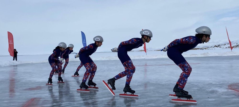 Bu şenlik bir başka! Sadece buz