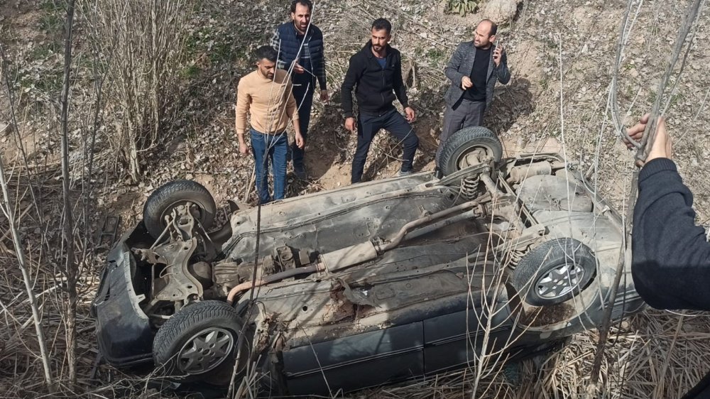 Konya'da araç takla attı! Sürücü yaralandı