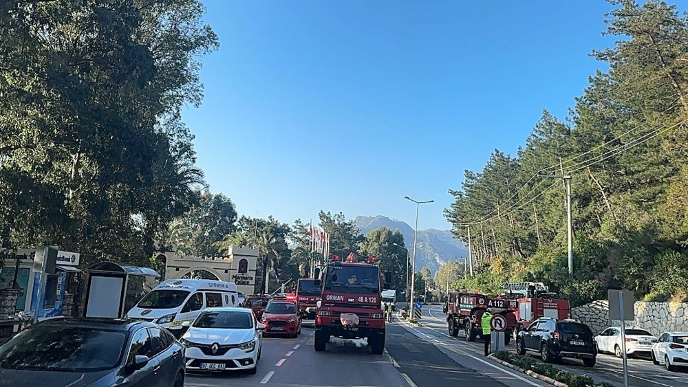 5 yıldızlı otelde yangın