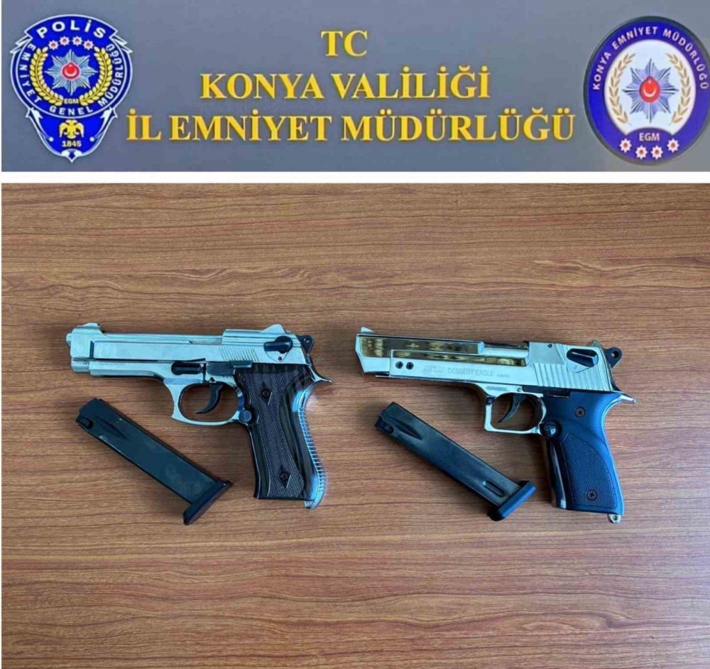 Konya’daki magandalar yakalandı!