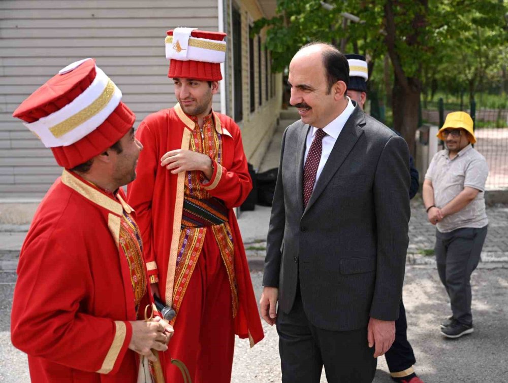 Başkan Altay'ın samimi diyaloğu yüzlerde tebessüm oluşturdu