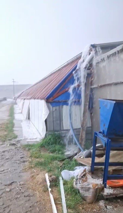 Konya'nın kurak bölgesinde metrekareye 20 kilogram yağış düştü