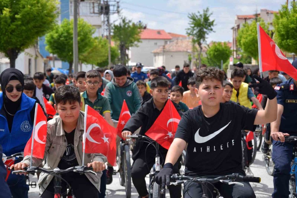 Konya Karapınar’da "Spor için pedalları çevir" etkinliği