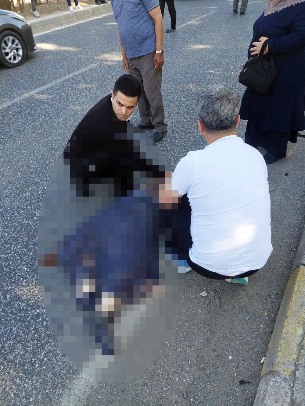 Motosikletin çarptığı babaanne öldü, torunu ağır yaralandı