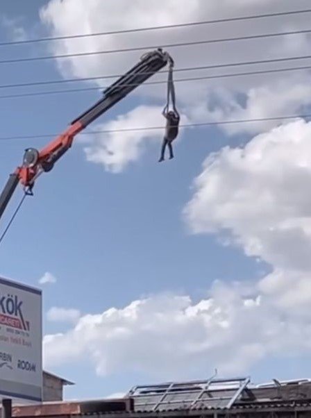 Konya'da akıllara durgunluk veren görüntü