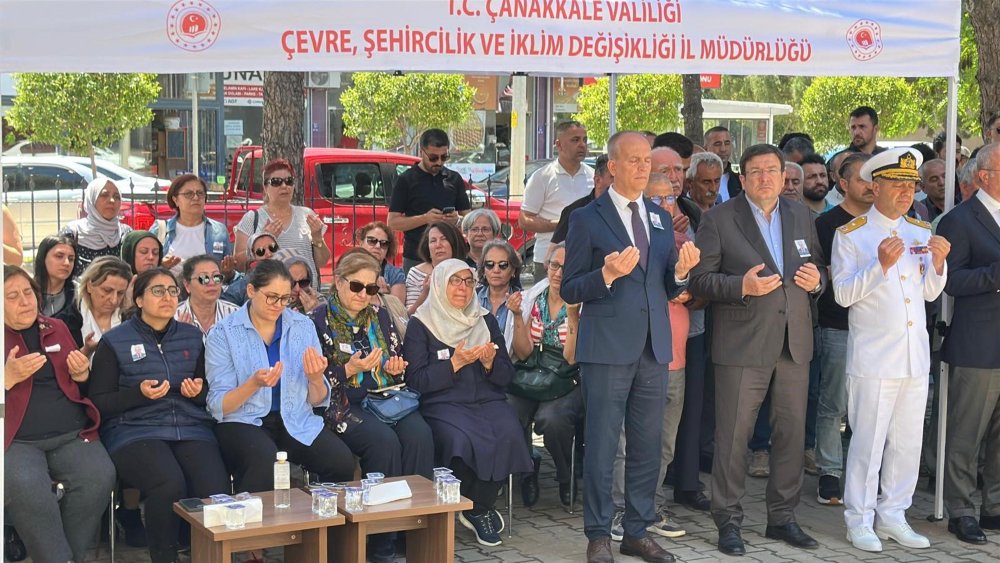 Kaybolmuştu... Ölü bulunan müdür için tören düzenlendi