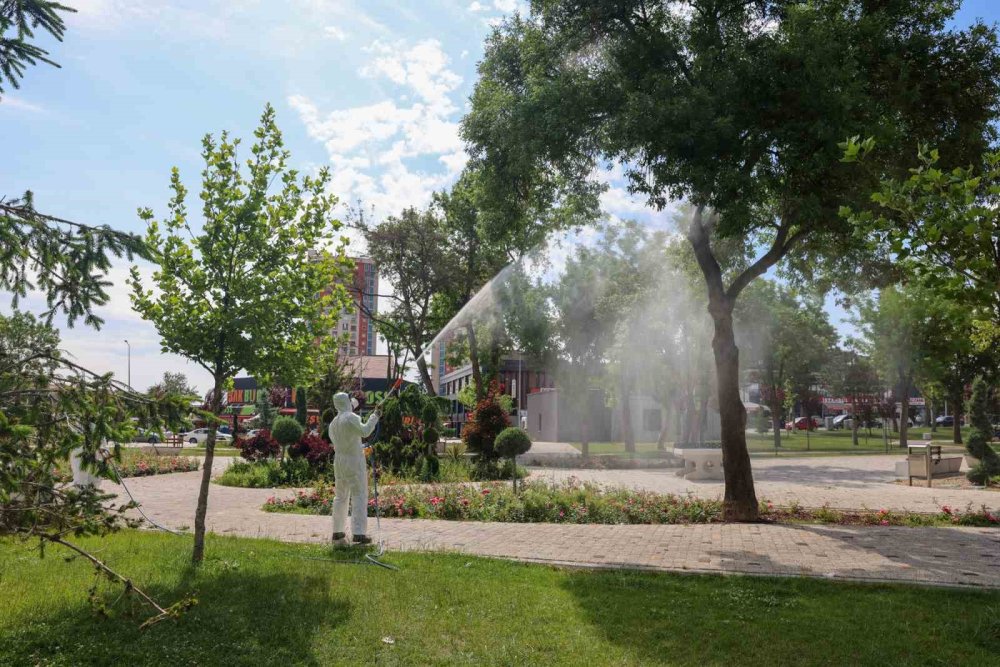 Konya'da haşerelere karşı mücadele