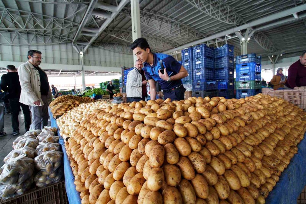 Meram zabıtasından sıkı takip