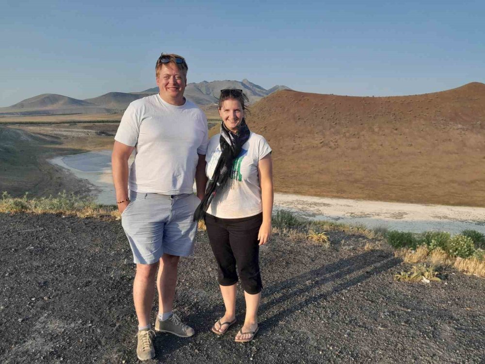 Avusturyalı çift, molayı Konya'da verdi