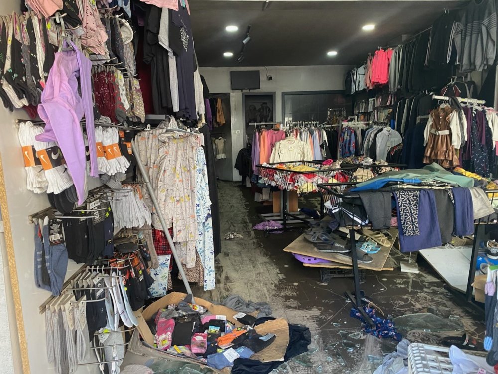 Konya’da iş yerinin bodrum katında yangın