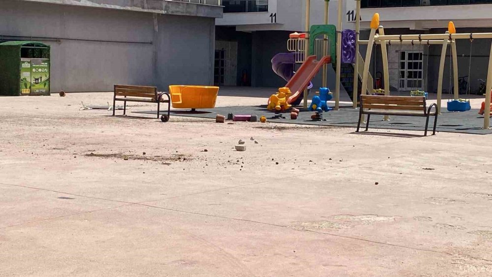 Konya'da aile krizi balkona taştı