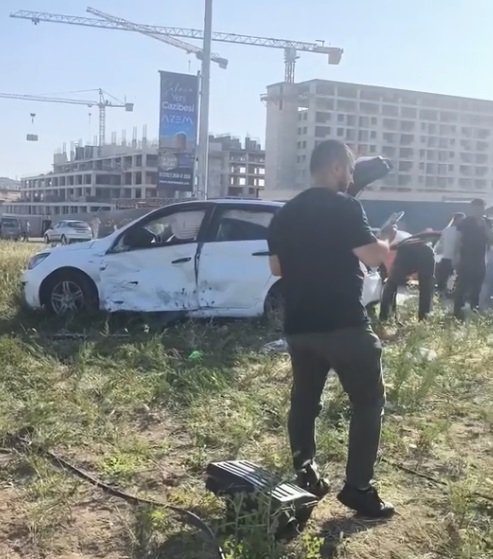 Dolmuş ile otomobil çarpıştı; 5 yaralı