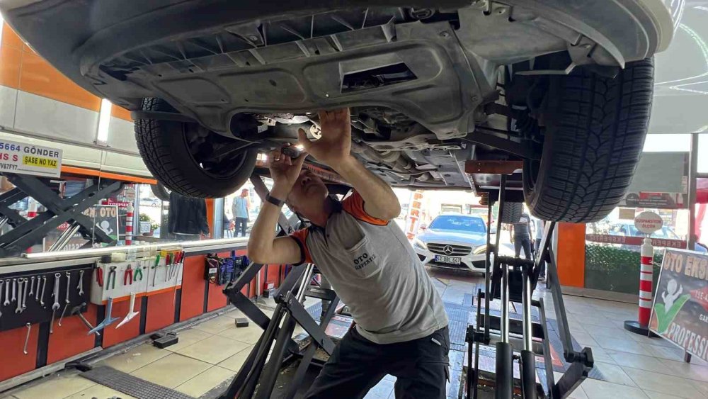 Konya'da ekspertize götürülen otomobilden çıkan şey pes dedirtti