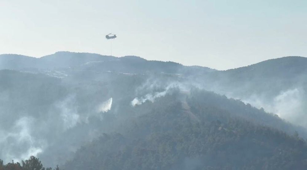 Orman yangını 2’nci gününde