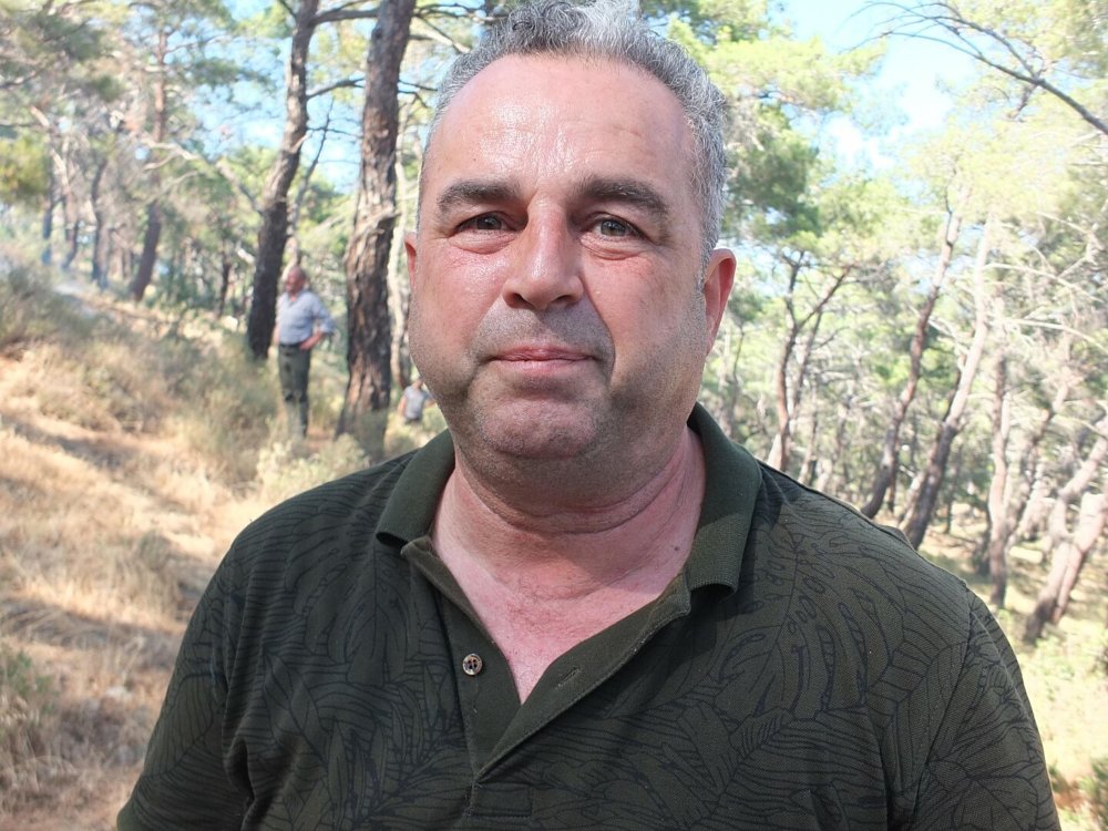 Balıkesir Burhaniye'de çıkan orman yangını 8 saatte kontrol altına alındı