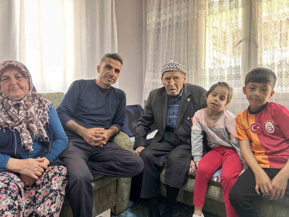 Kore gazisi torununun, torununu gördü