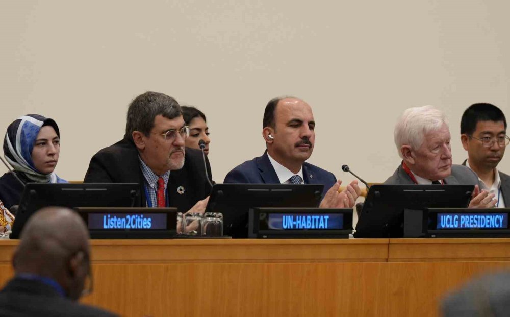 Konya Büyükşehir Belediye Başkanı Altay’dan BM’de Gazze çağrısı