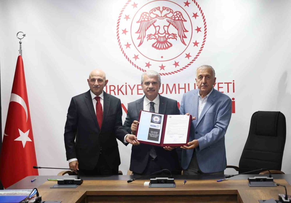 KOS’UN güvenliğine güç katacak protokol imzalandı