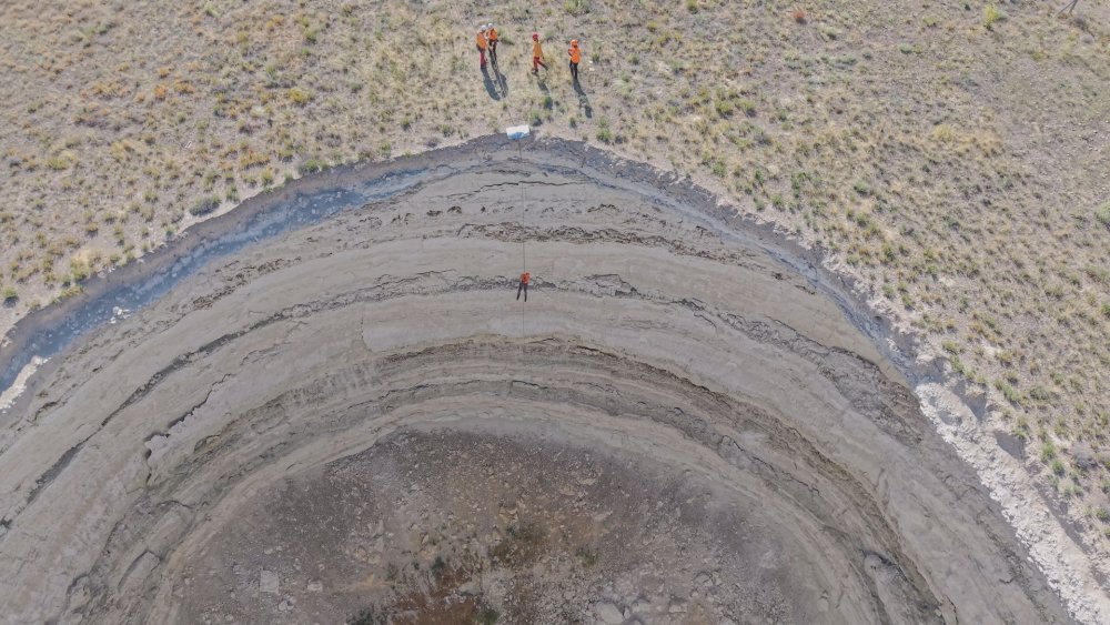 Konya'nın tehlikeli oluşumu belgesele konu oldu