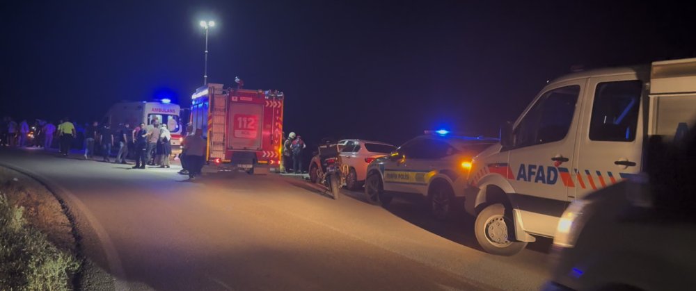 Motosikletli, 35 metrelik uçuruma yuvarlanıp ağır yaralandı