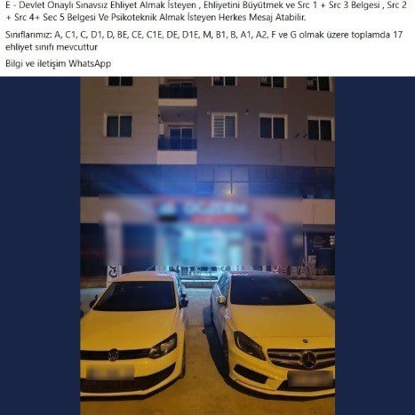 Pes dedirten ‘sınavsız ehliyet’ oyunları!