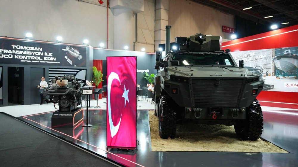 TÜMOSAN, silahlı insansız deniz aracı TMSN460 MARİN motorunu tanıttı
