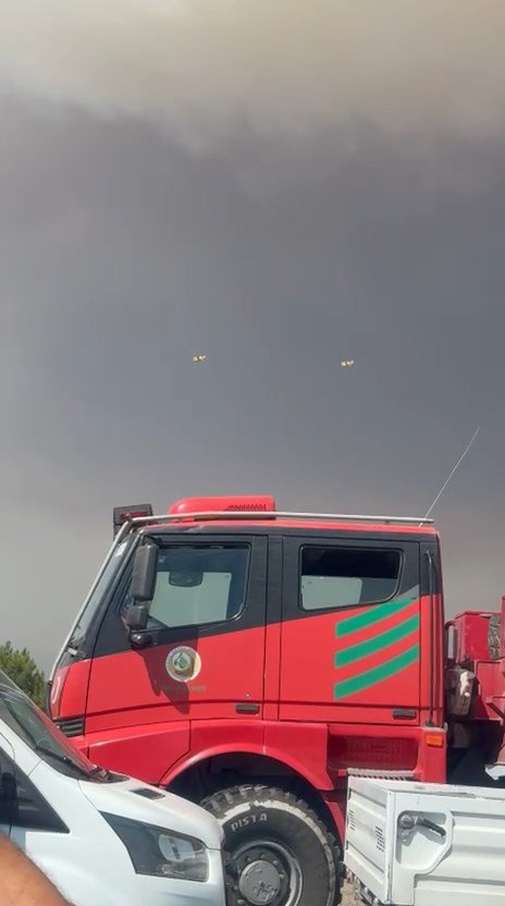 Alevler yeniden canlandı