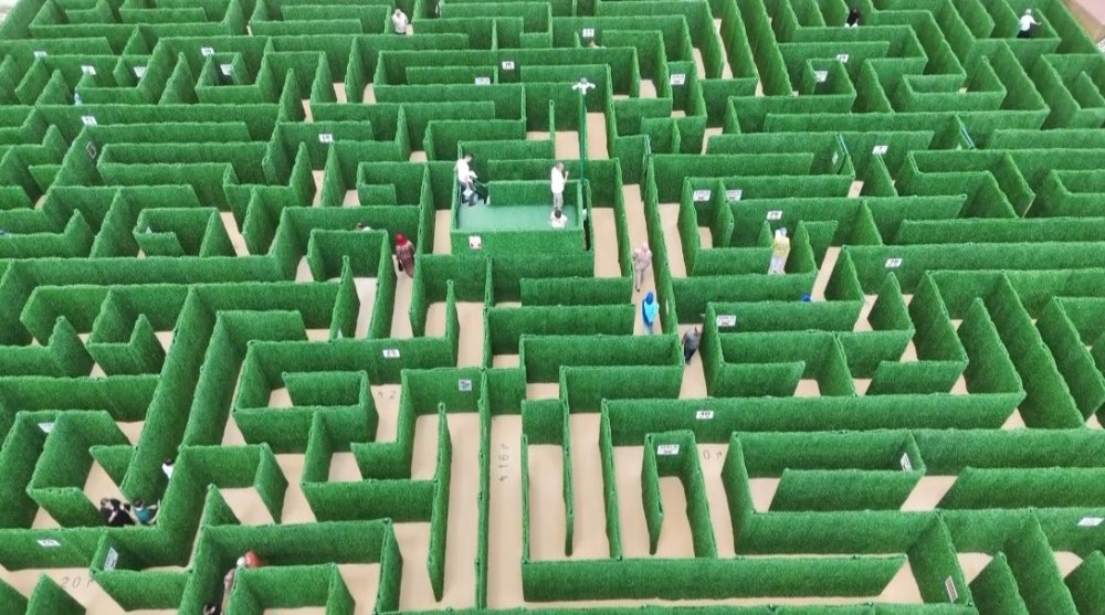 Konya'nın labirenti! Yanlış cevap hapsediyor