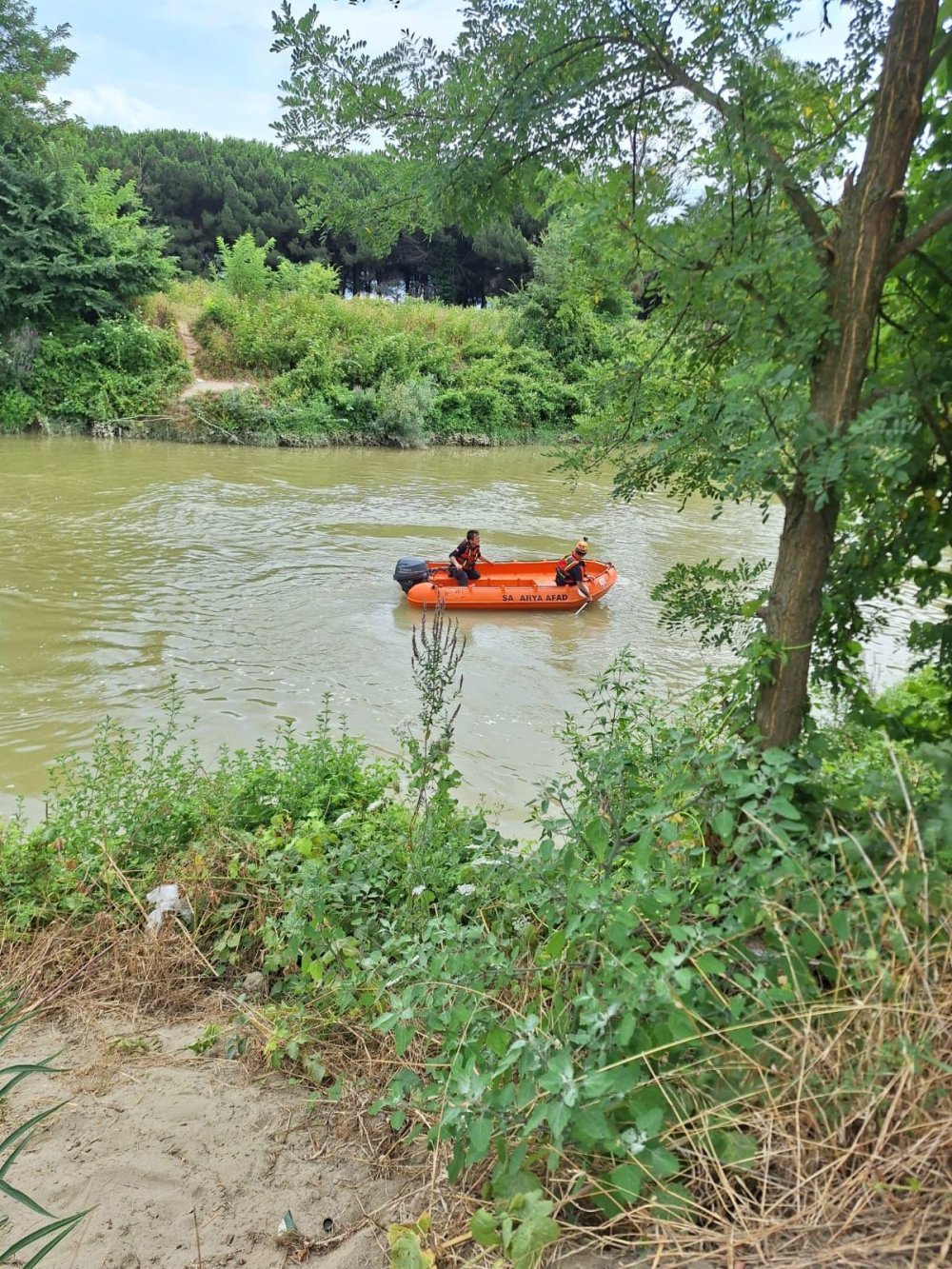 22 yaşındaki Görkem nehirde kayboldu